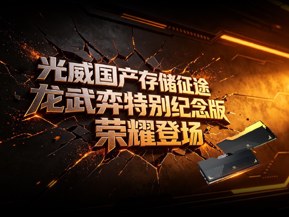 光威 龙武·弈特别纪念版内存即将登场